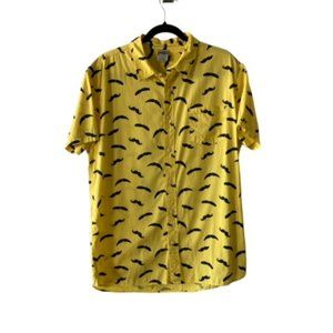 Hang Ten Button-down XL Mustache shirt